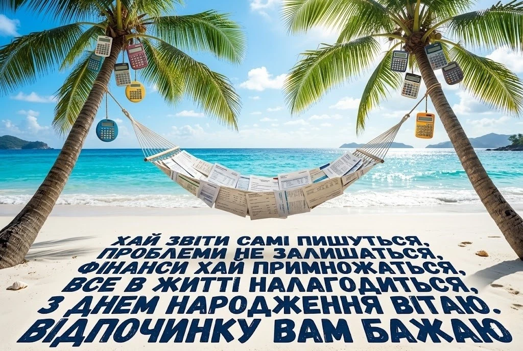 Привітання з днем народження бухгалтеру: від колег, друзів та рідних