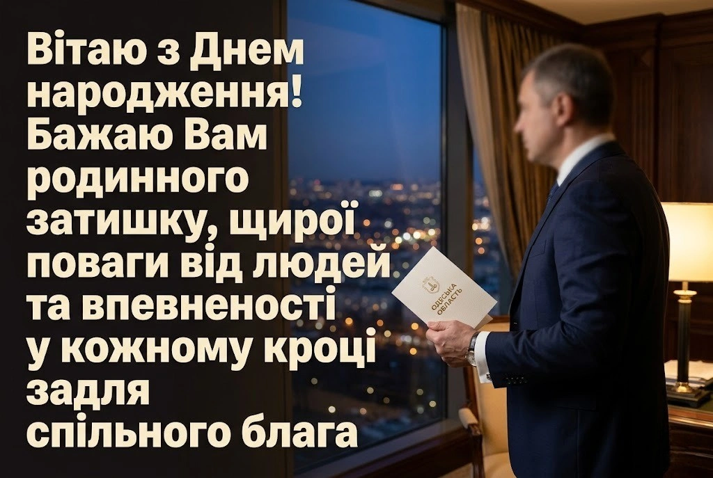 З днем народження, пане Губернаторе: офіційні та душевні привітання