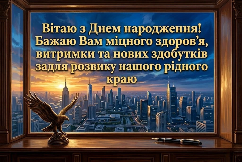 З днем народження, пане Губернаторе: офіційні та душевні привітання