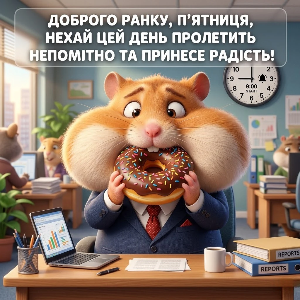 Доброго ранку, п’ятниця: картинки та найтепліші побажання для легкого завершення тижня