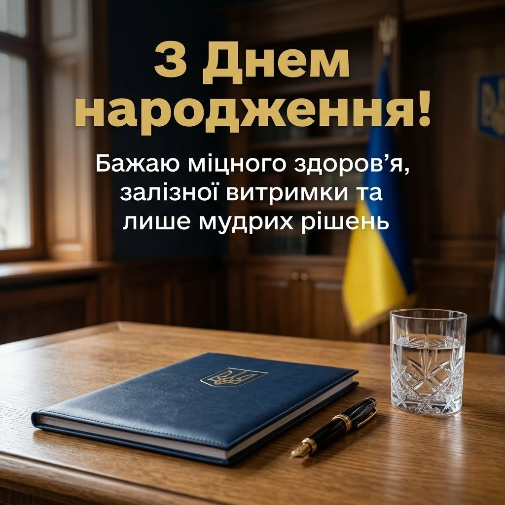 З днем народження депутата: побажання для зміцнення авторитету та волі
