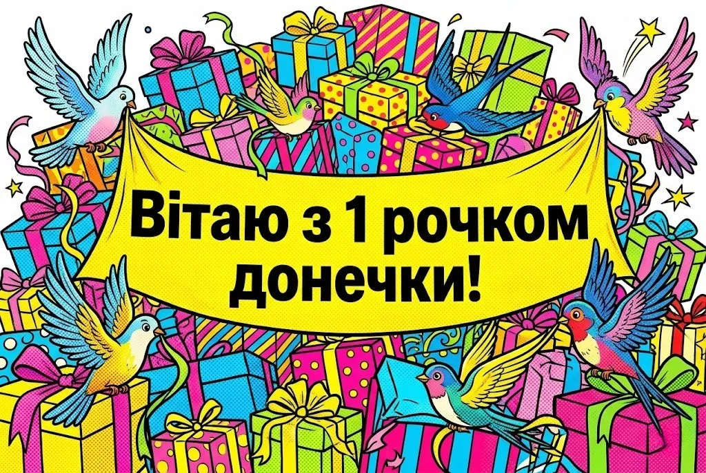 Привітання з 1 роком дівчинки: щирі слова підтримки та радості для тата і мами