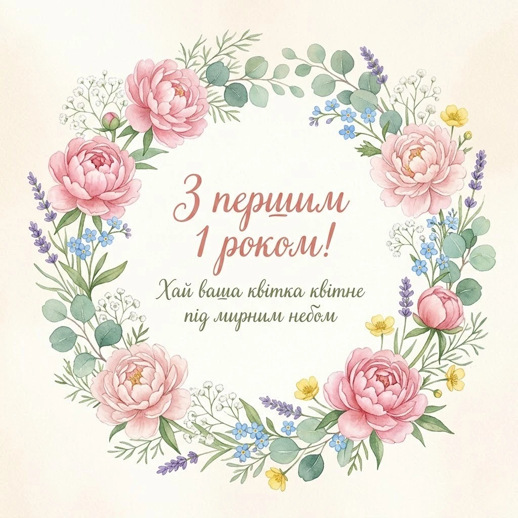 Привітання з 1 роком дівчинки: щирі слова підтримки та радості для тата і мами