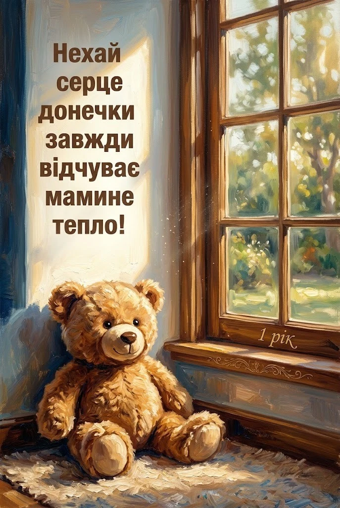 Привітання з 1 роком дівчинки: щирі слова підтримки та радості для тата і мами