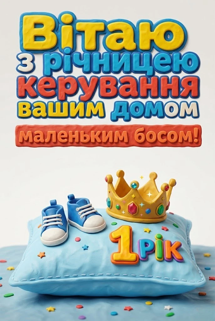 Привітання з 1 роком дівчинки: щирі слова підтримки та радості для тата і мами