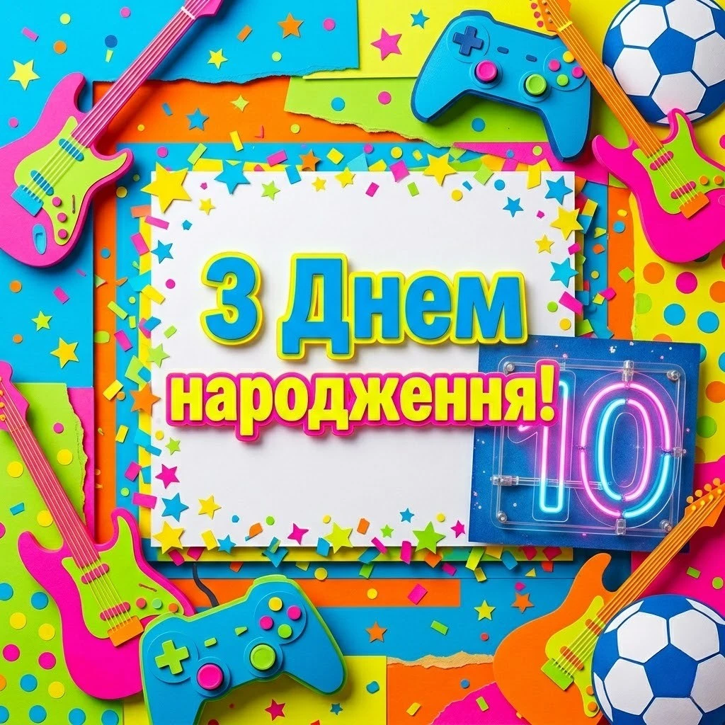 10 років племіннику: найтепліші слова від тітки та дядька у день народження