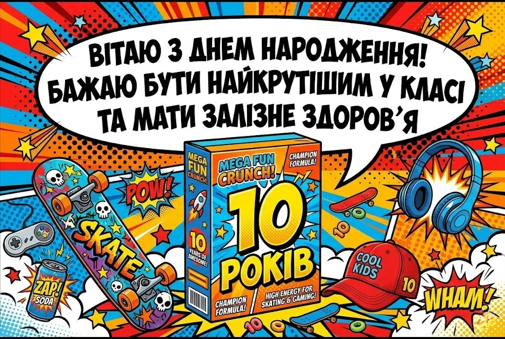 10 років племіннику: найтепліші слова від тітки та дядька у день народження