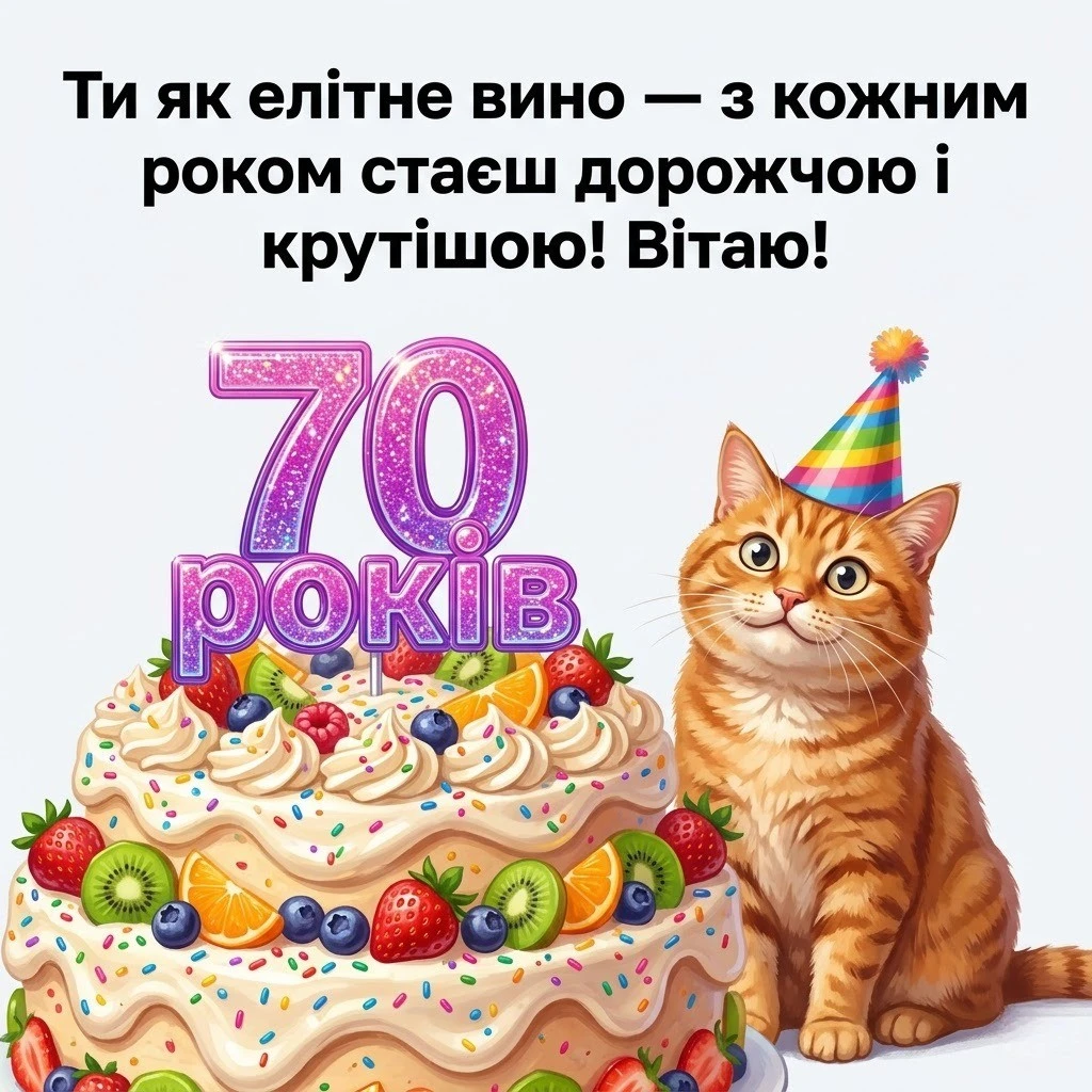 Як красиво привітати жінку з 70-річчям: добірка душевних слів