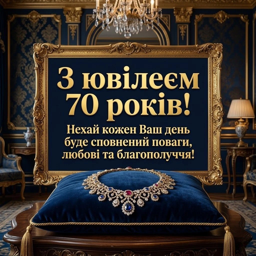 Як красиво привітати жінку з 70-річчям: добірка душевних слів