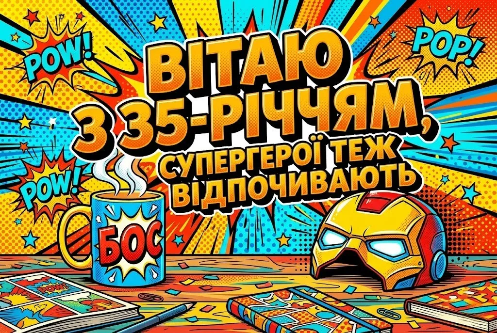 35 років — час розквіту: гарні поздоровлення з ювілеєм