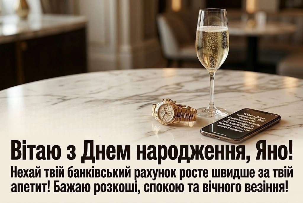 Драйвові та прикольні поздоровлення для Яни у віршах і прозі