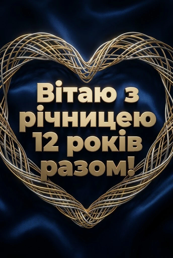 Нікелеве та шовкове весілля: Як красиво привітати з 12-ю річницею