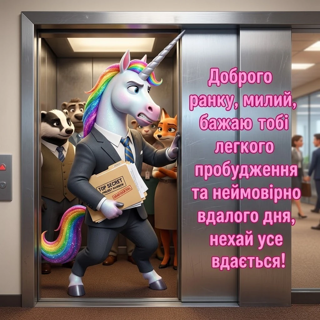 Коханому чоловікові доброго ранку милий: душевні побажання та прикольні листівки