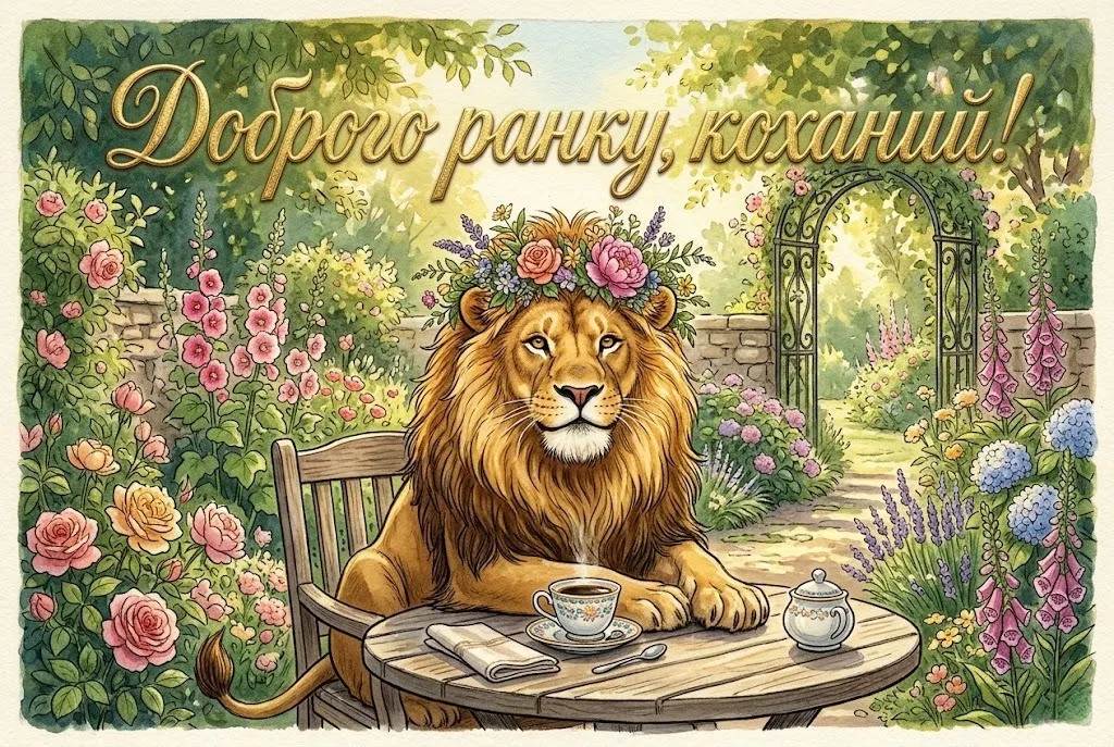 Коханому чоловікові доброго ранку милий: душевні побажання та прикольні листівки