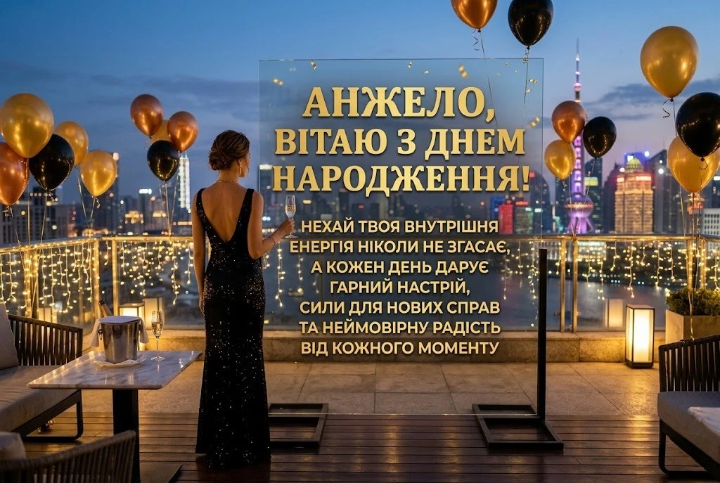 Анжела, вітаю зі святом! Побажання, що надихають і зігрівають душу