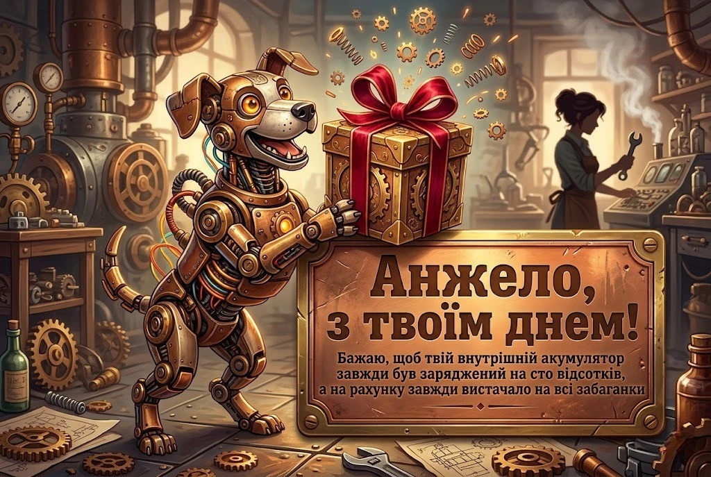 Анжела, вітаю зі святом! Побажання, що надихають і зігрівають душу