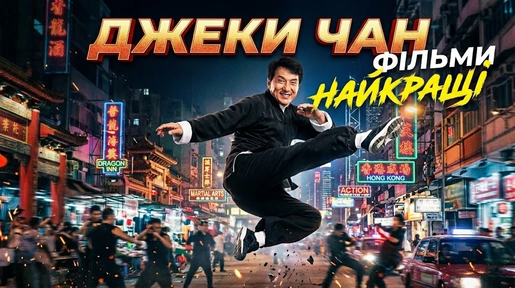 Найкращі фільми Джекі Чана за весь ч