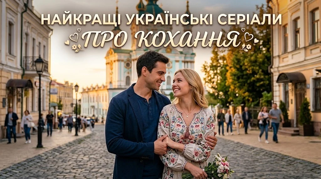 Найкращі українські серіали про кохання, які варто переглянути