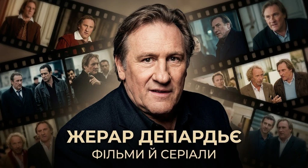 Кращі фільми й серіали з Жераром Депардьє