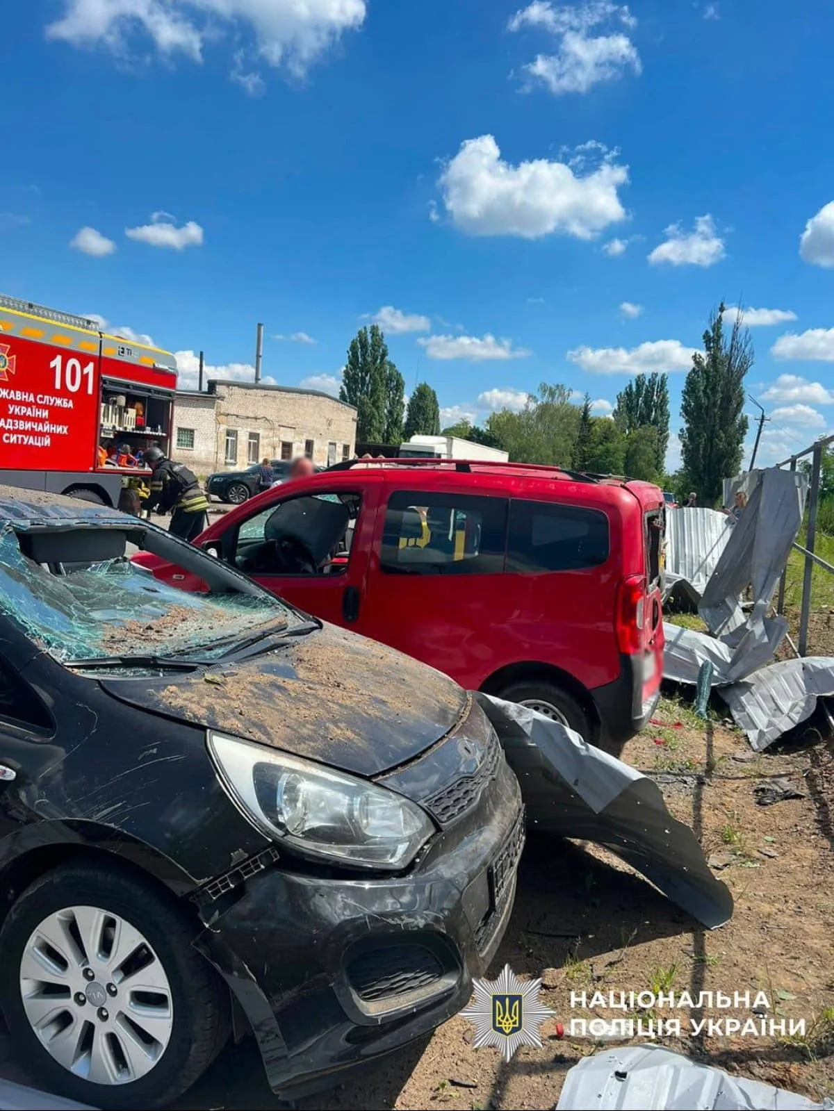 Чернігів постраждав від денної атаки безпілотників