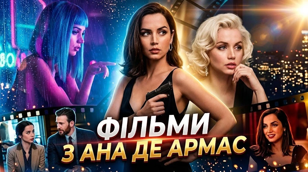 Від Куби до Голлівуду: кар’єра Ана де Армас у кіно