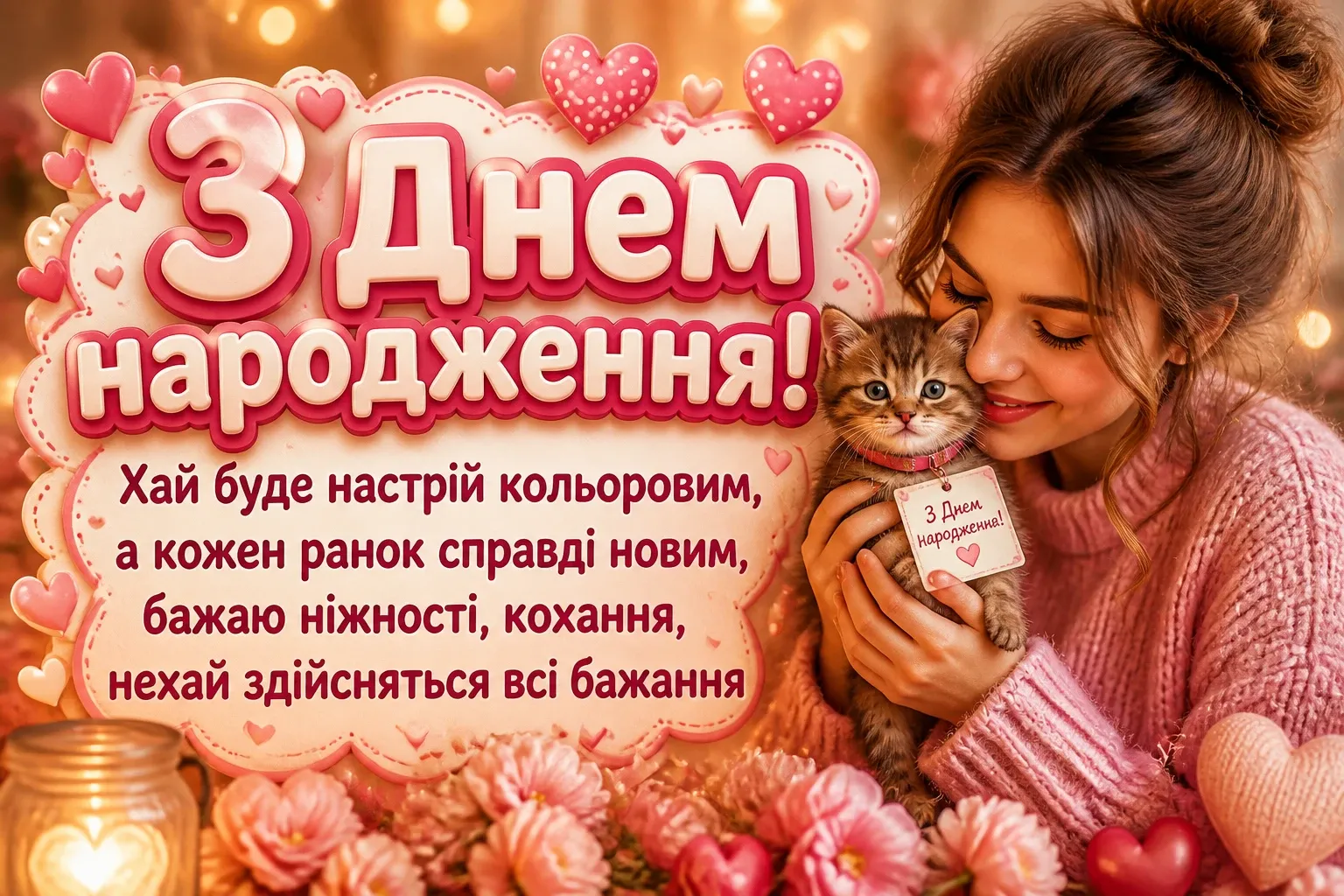 нові привітання з днем народження жінці нові привітання з днем народження жінці