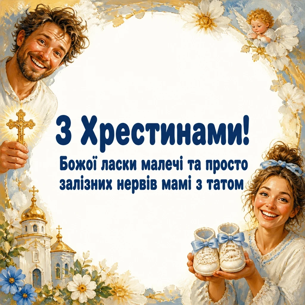 короткі привітання з хрестинами короткі привітання з хрестинами