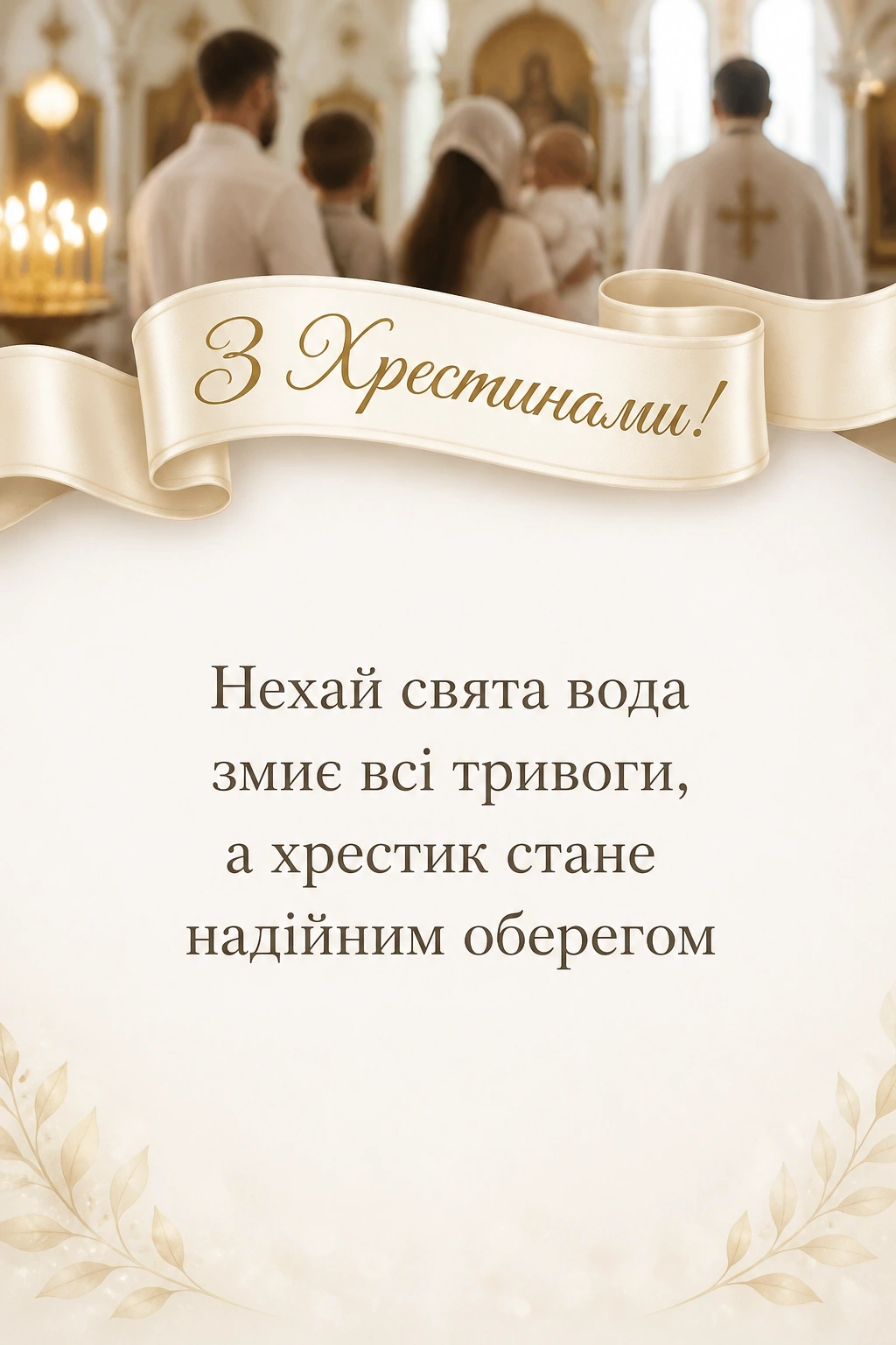 короткі привітання з хрестинами короткі привітання з хрестинами