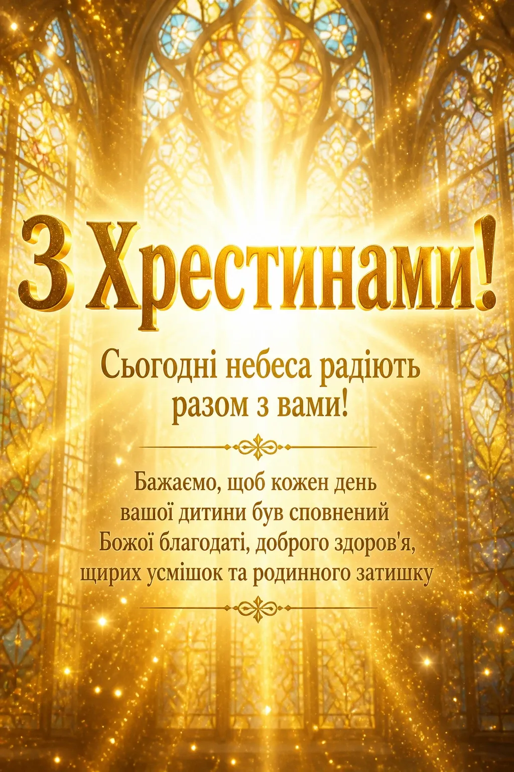 короткі привітання з хрестинами короткі привітання з хрестинами