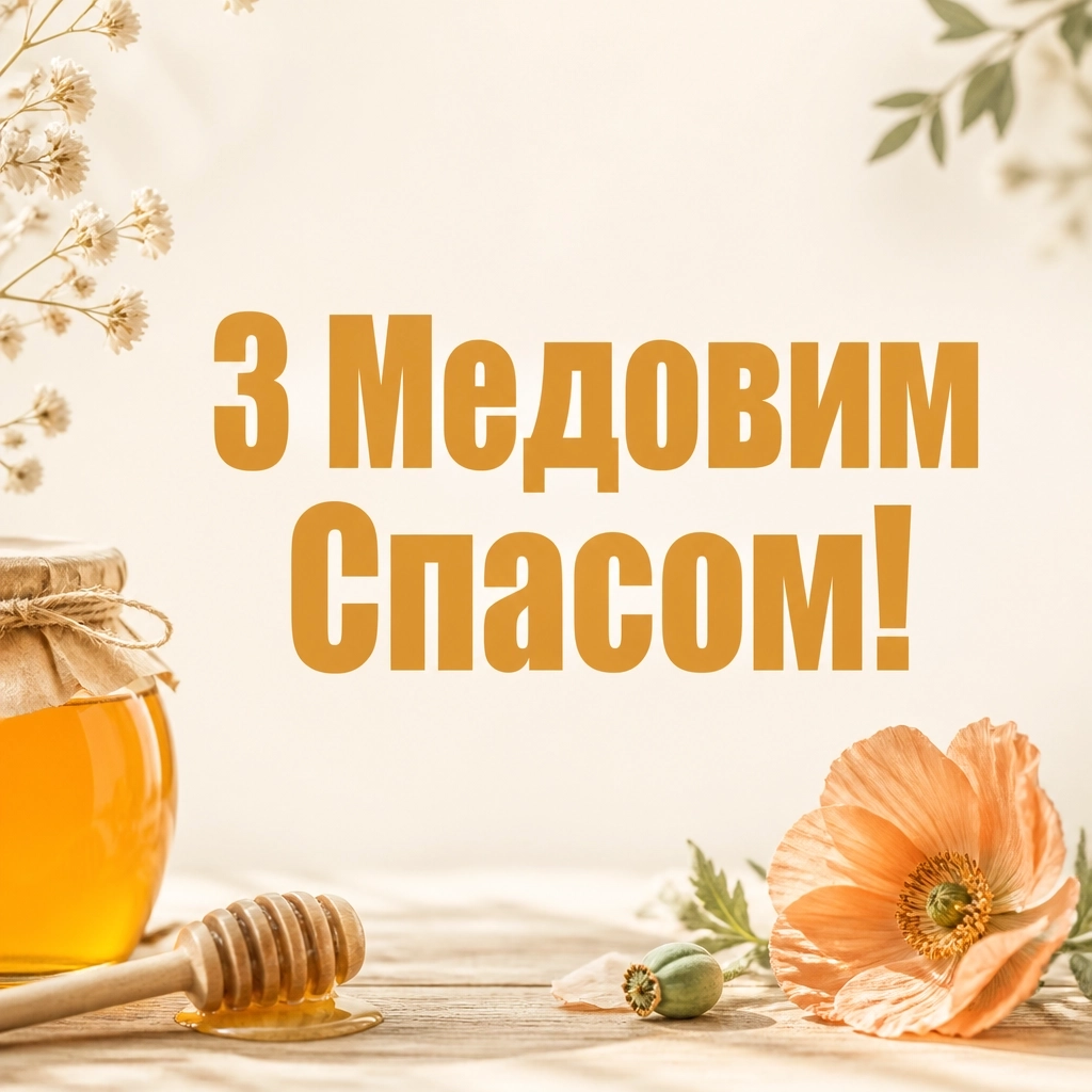 привітання з медовим спасом привітання з медовим спасом