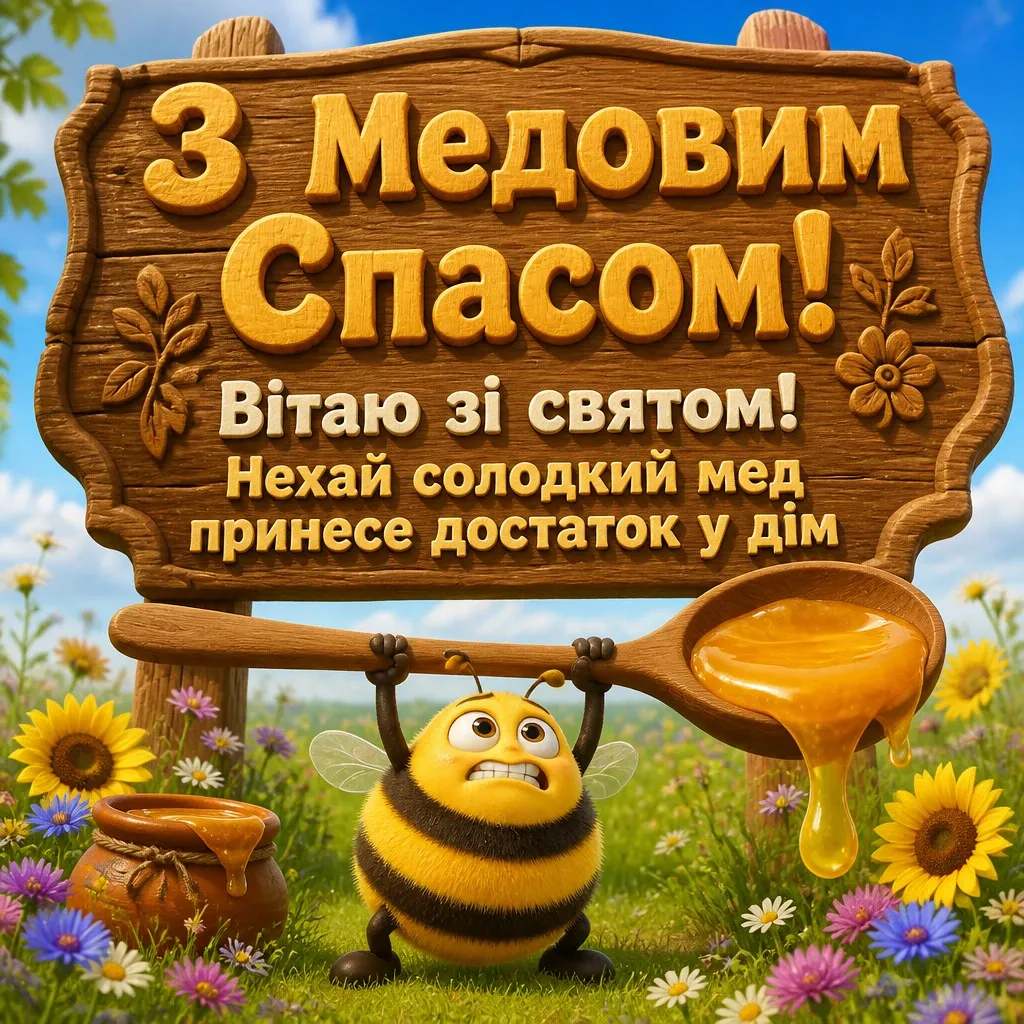 привітання з медовим спасом привітання з медовим спасом