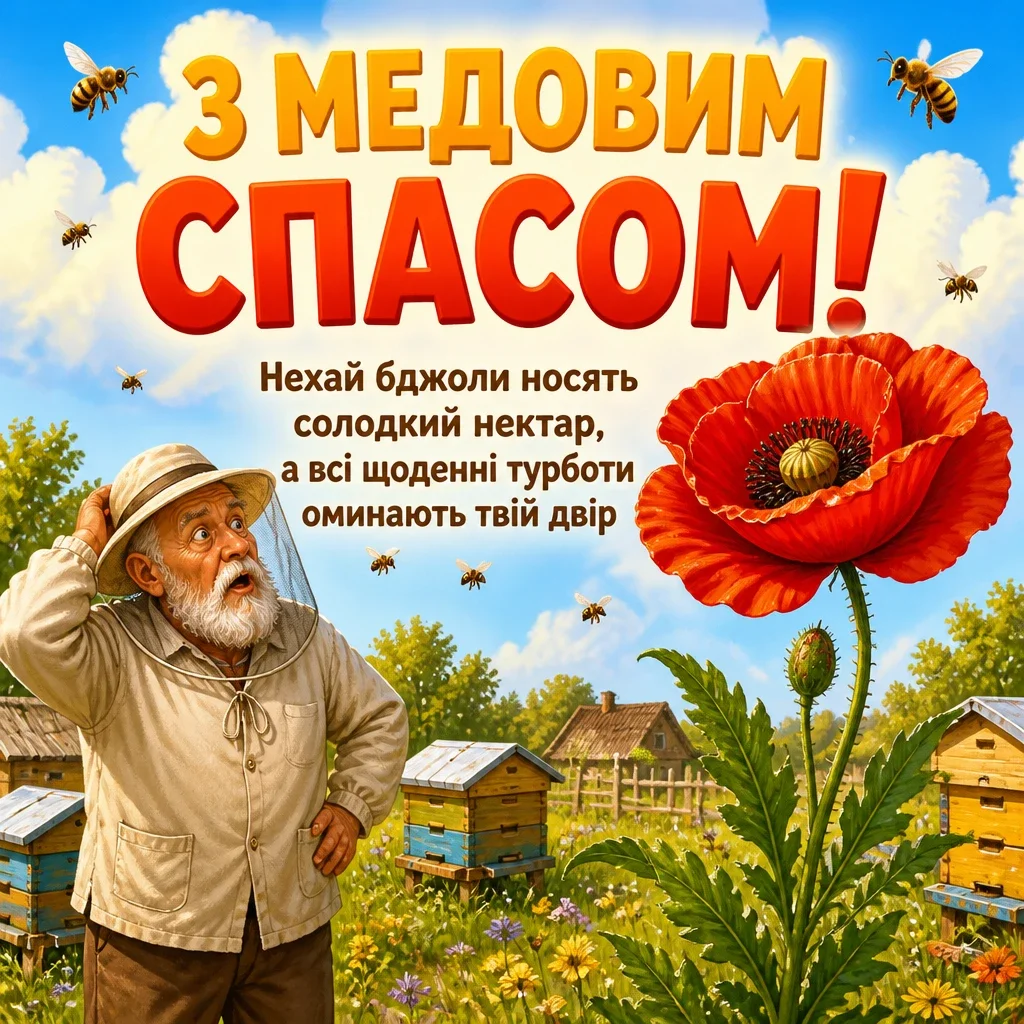 привітання з медовим спасом привітання з медовим спасом