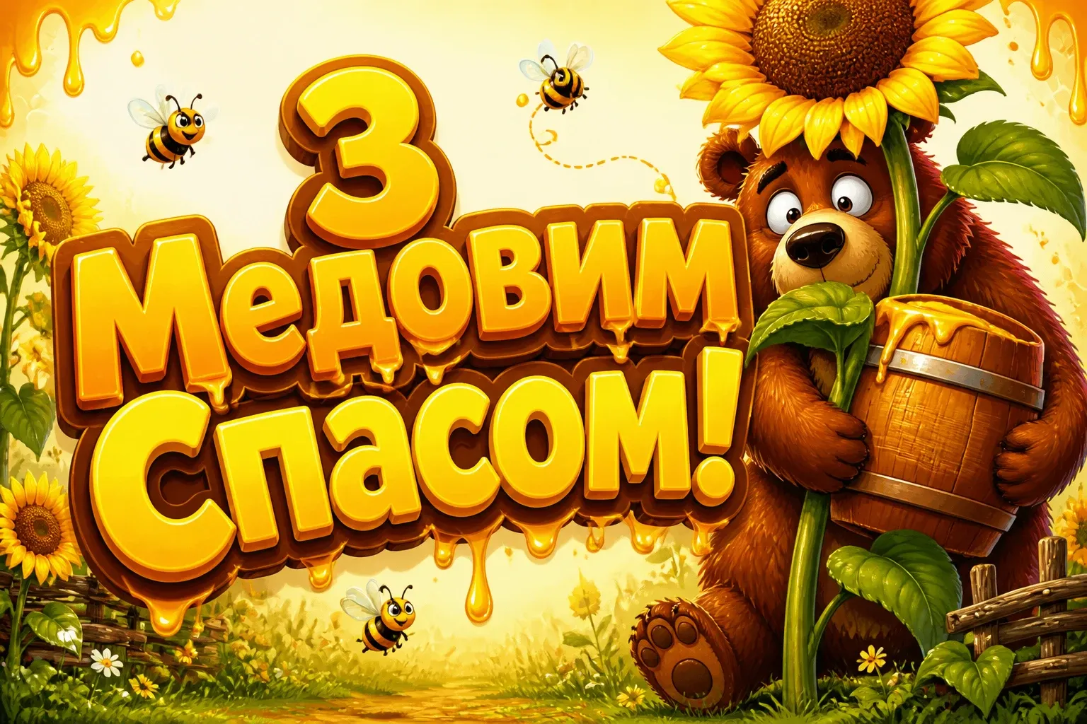 привітання з медовим спасом привітання з медовим спасом