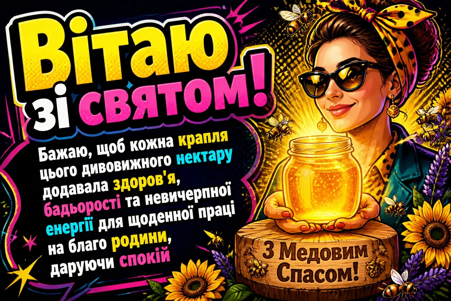 привітання з медовим спасом привітання з медовим спасом