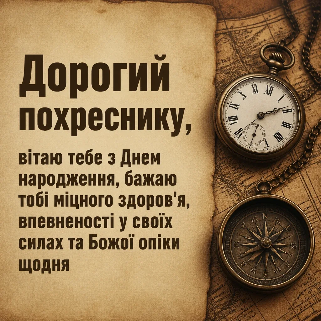 привітання з днем народження похреснику своїми словами привітання з днем народження похреснику своїми словами