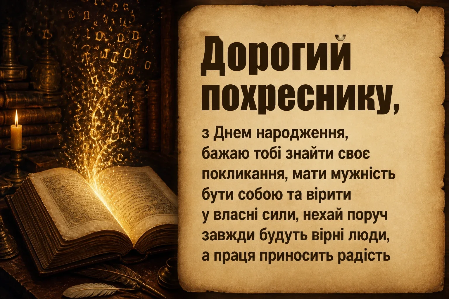 привітання з днем народження похреснику своїми словами привітання з днем народження похреснику своїми словами