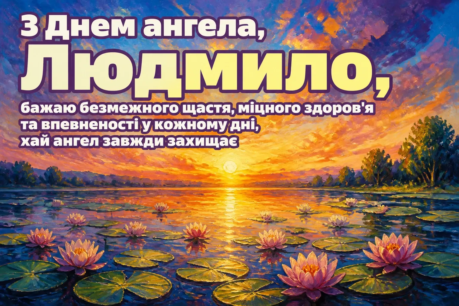 привітання з днем ангела людмили привітання з днем ангела людмили