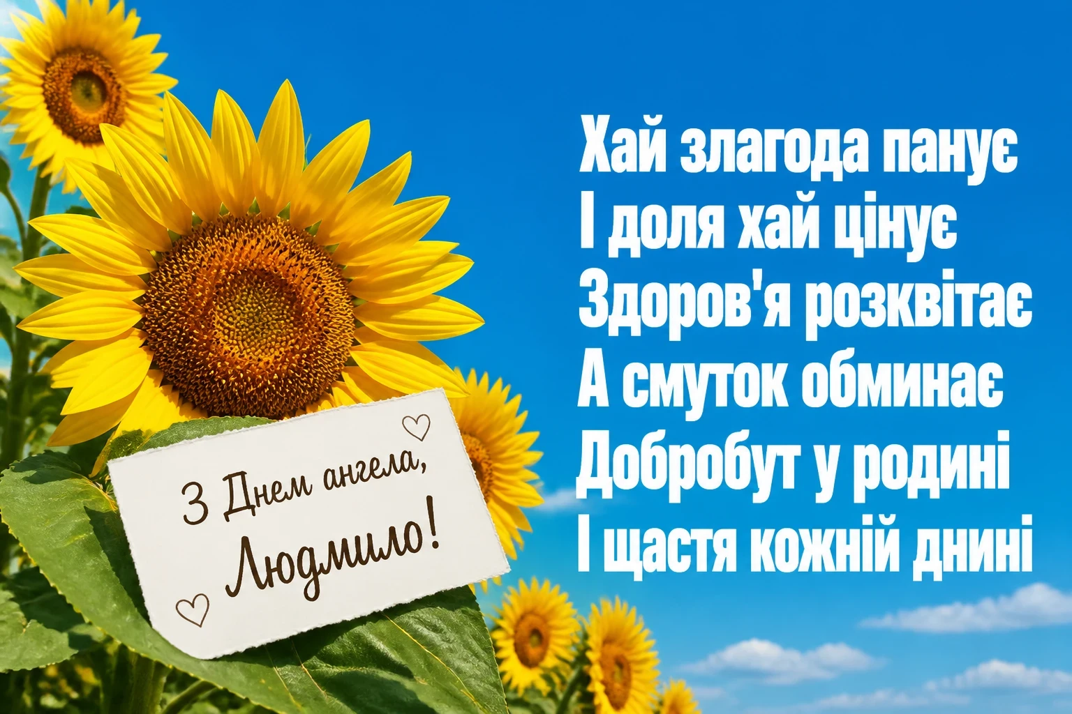 привітання з днем ангела людмили привітання з днем ангела людмили
