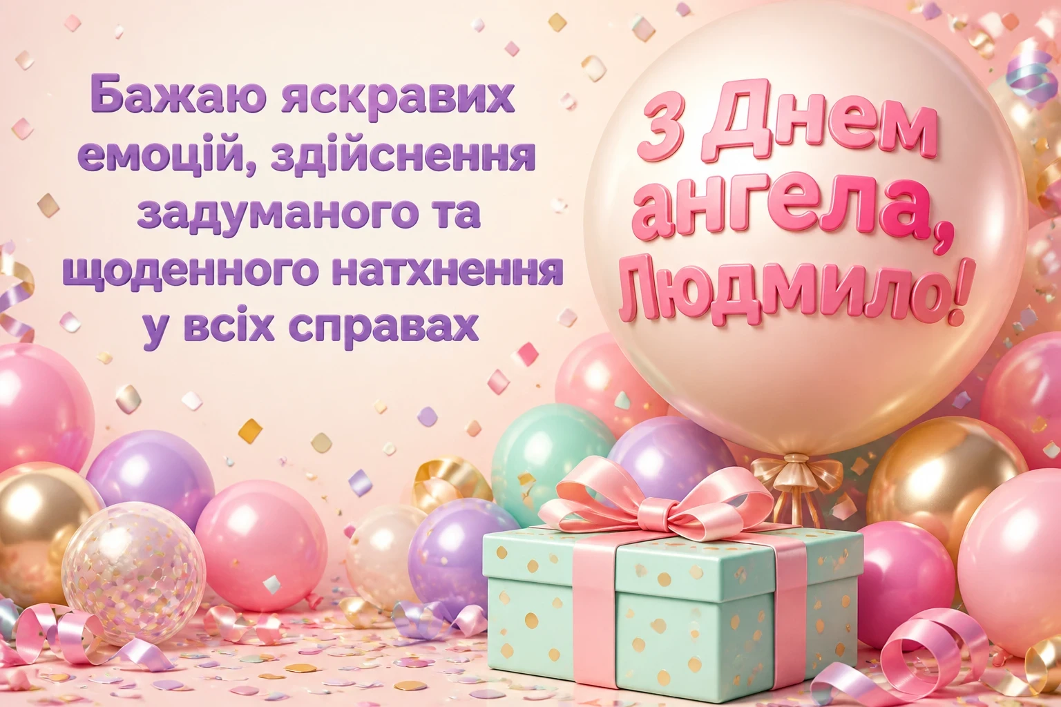 привітання з днем ангела людмили привітання з днем ангела людмили