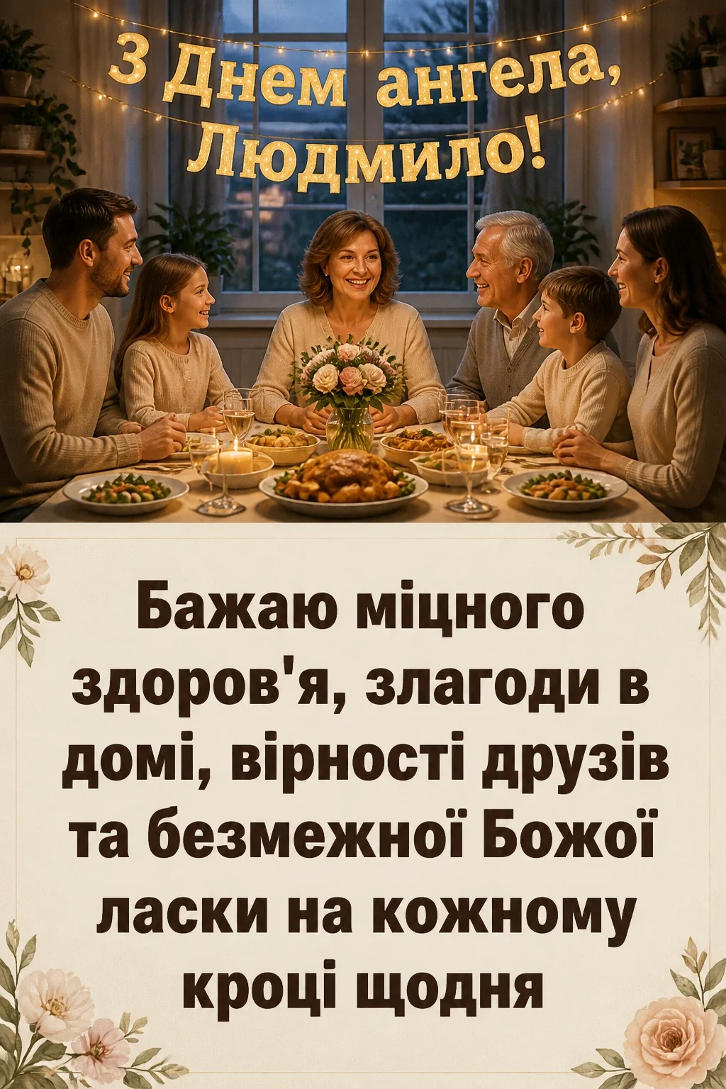 привітання з днем ангела людмили привітання з днем ангела людмили