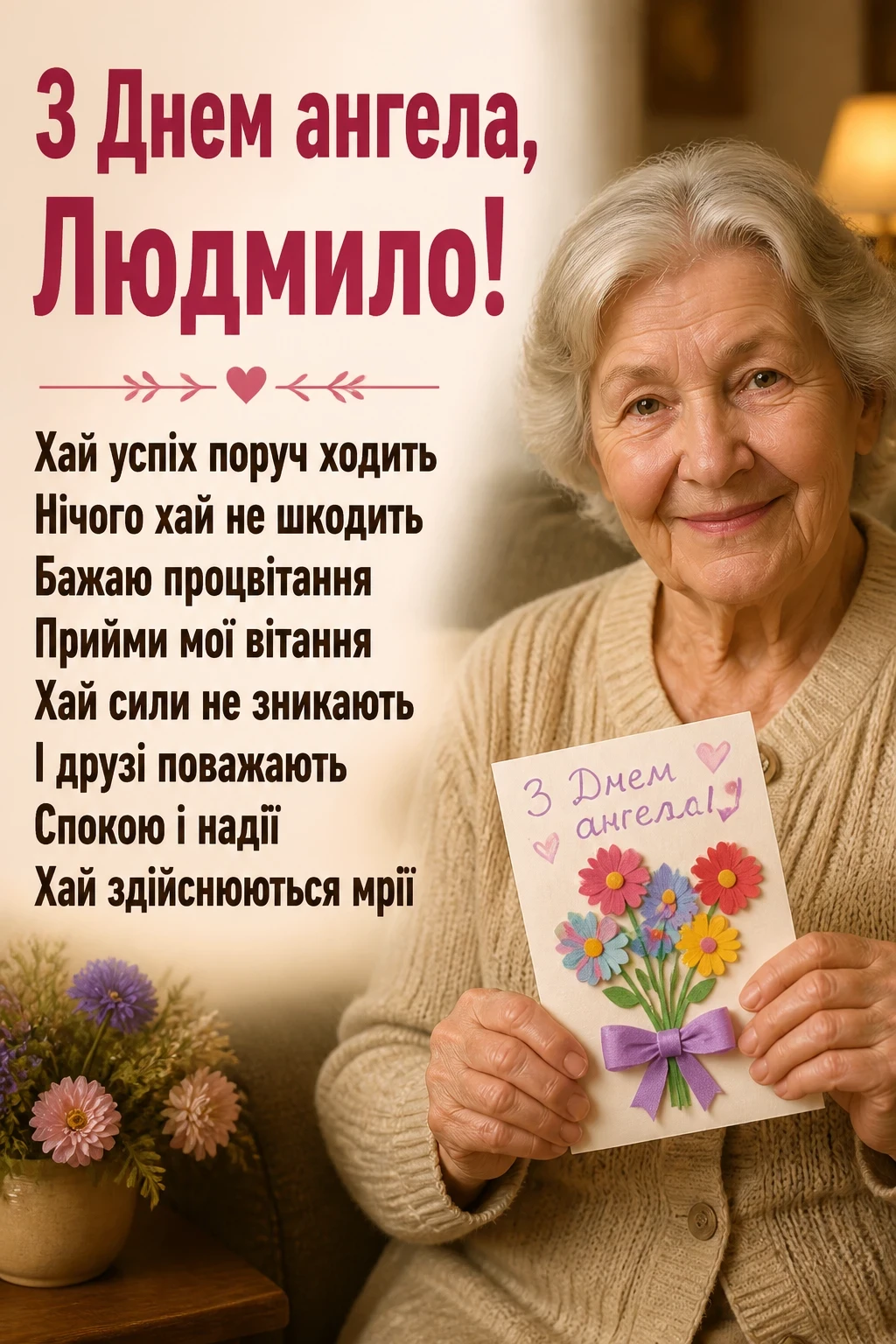 привітання з днем ангела людмили привітання з днем ангела людмили