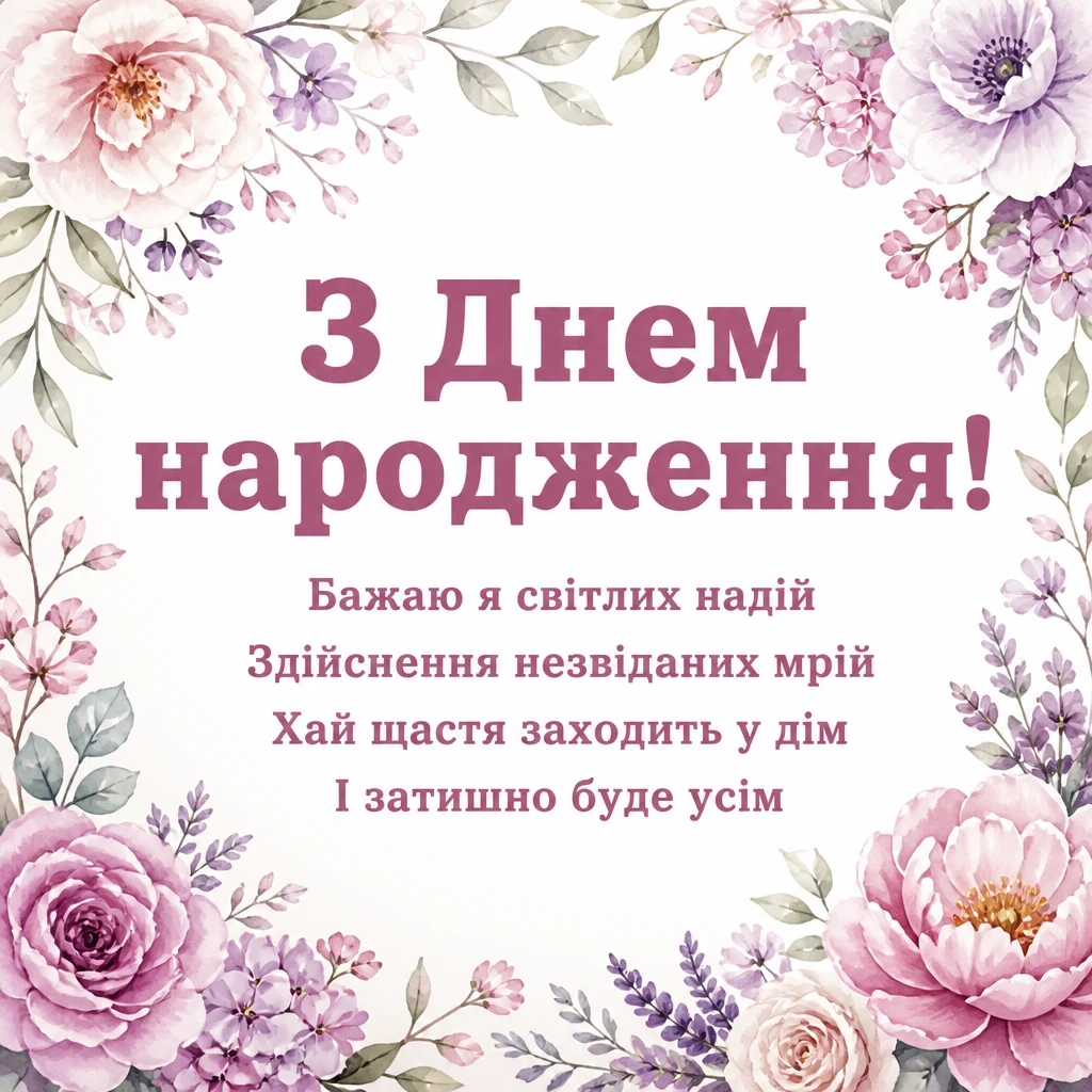 вірш привітання з днем народження вірш привітання з днем народження