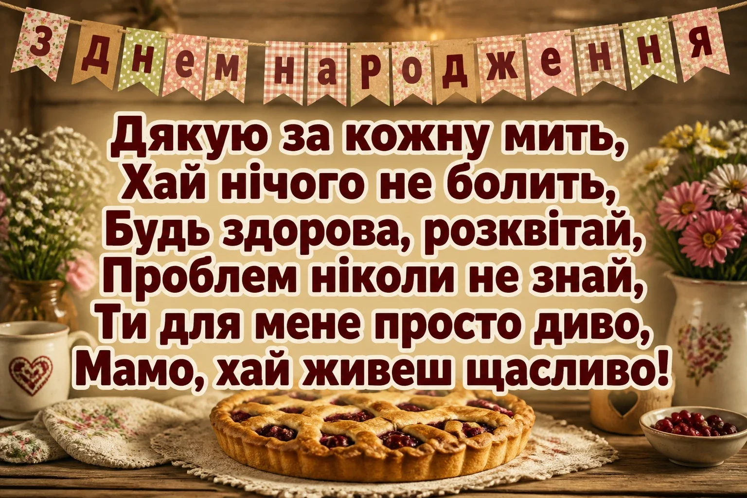 матусю привітання з днем народження мамі від дочки до сліз матусю привітання з днем народження мамі від дочки до сліз