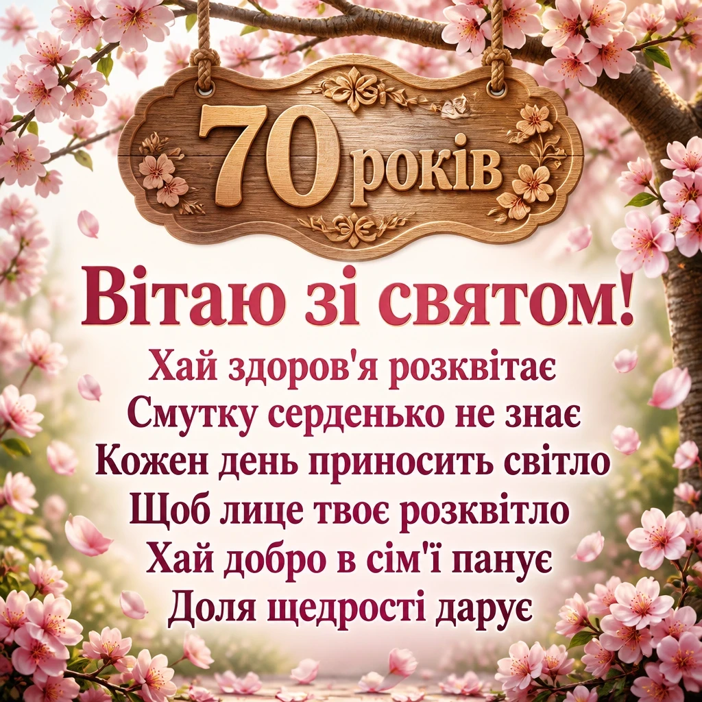 красиві привітання з ювілеєм 70 років жінці красиві привітання з ювілеєм 70 років жінці