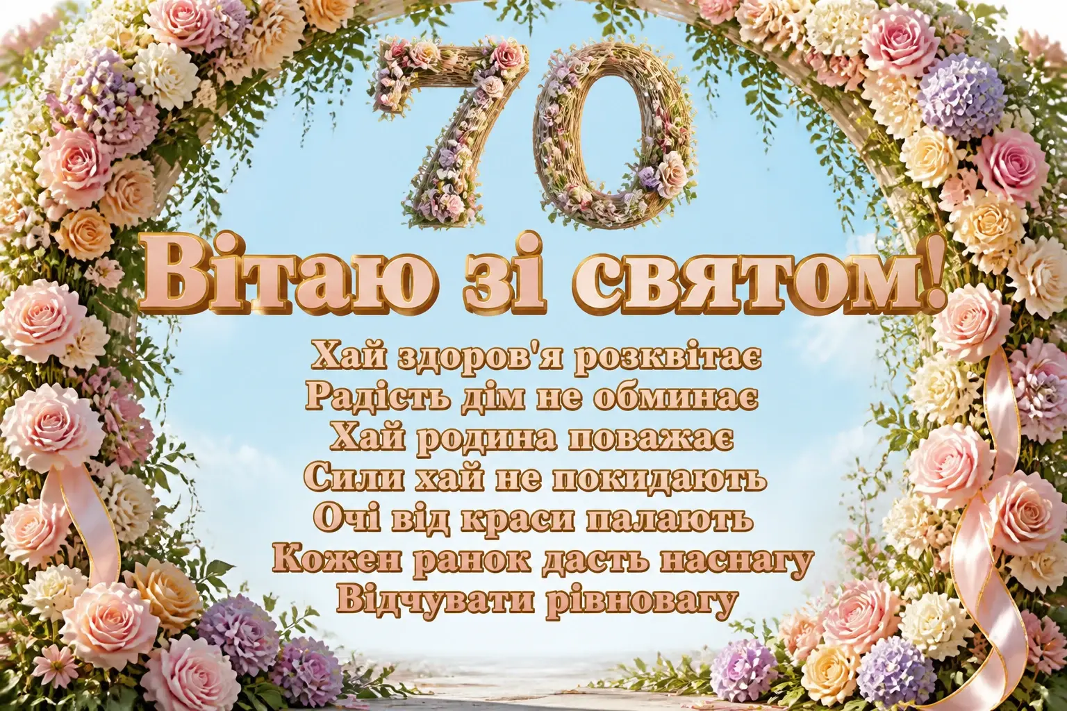 красиві привітання з ювілеєм 70 років жінці красиві привітання з ювілеєм 70 років жінці