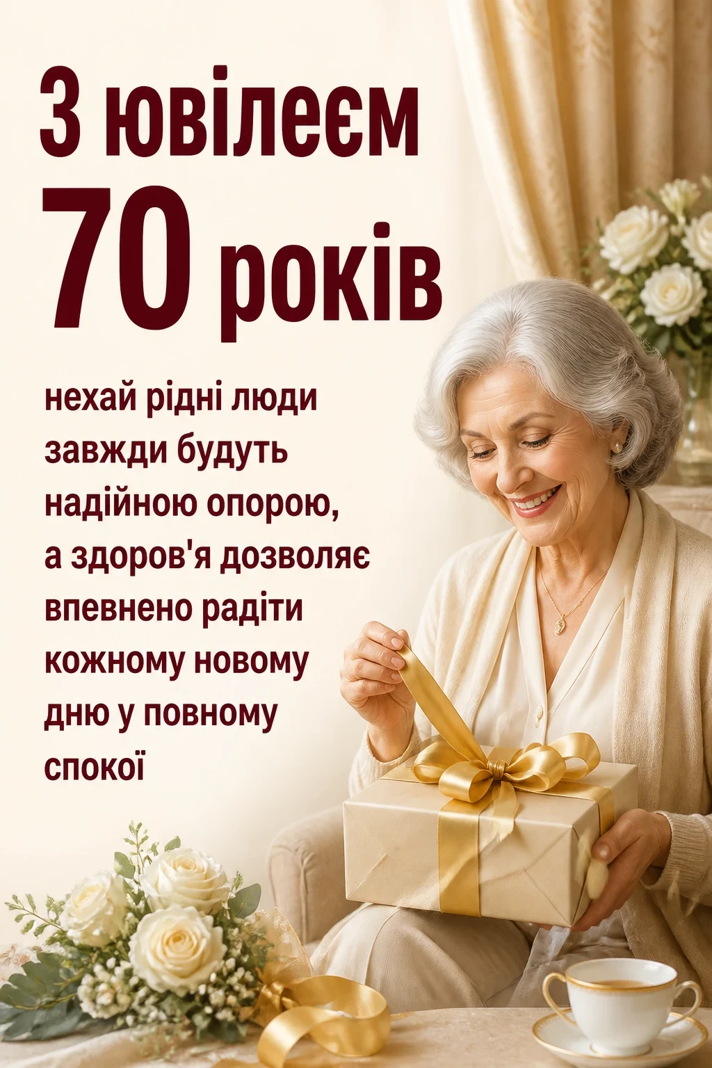 красиві привітання з ювілеєм 70 років жінці красиві привітання з ювілеєм 70 років жінці