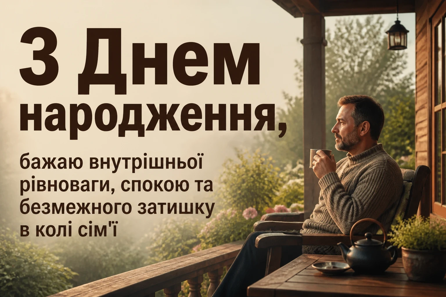з днем народження привітання мужчині