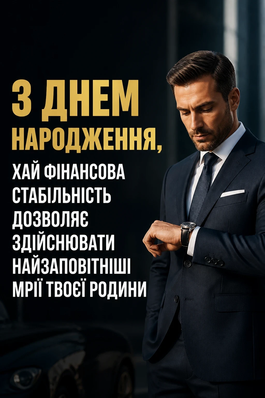 з днем народження привітання мужчині