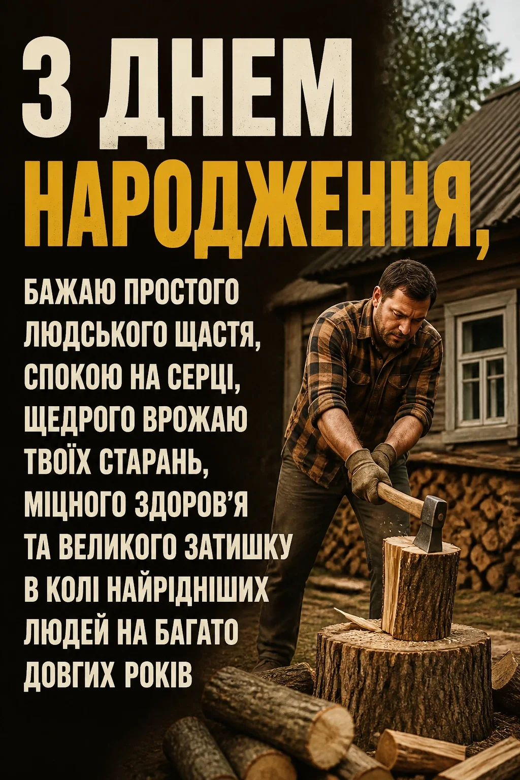 з днем народження привітання мужчині