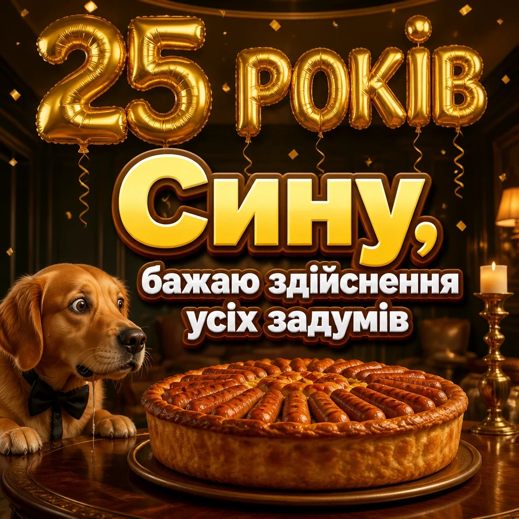 зворушливі привітання з днем народження сина 25 років зворушливі привітання з днем народження сина 25 років